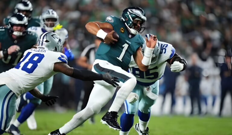 Dallas Cowboys vs Philadelphia Eagles Player Stats
